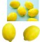 Artificial Lemons, 6PCS Yellow Lifelike Lemon, Fake Fruit Lemons, Simulation Lemon for Kitchen Home Party Decoration